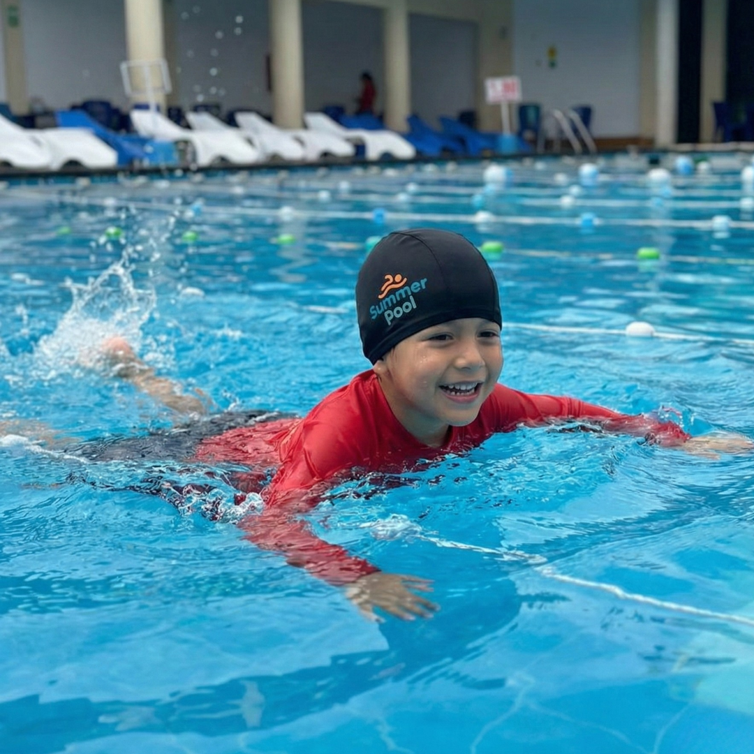 Vista alternativa del gorro de natación Summer Pool